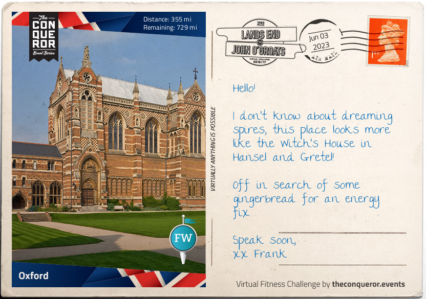 Oxford postcard